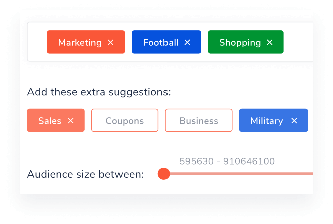 Search MULTIPLE keywords to target your ads at once