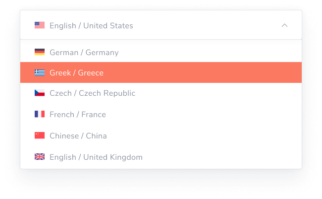 Target by any of the 85 supported foreign languages to find hidden markets other marketers are ignoring